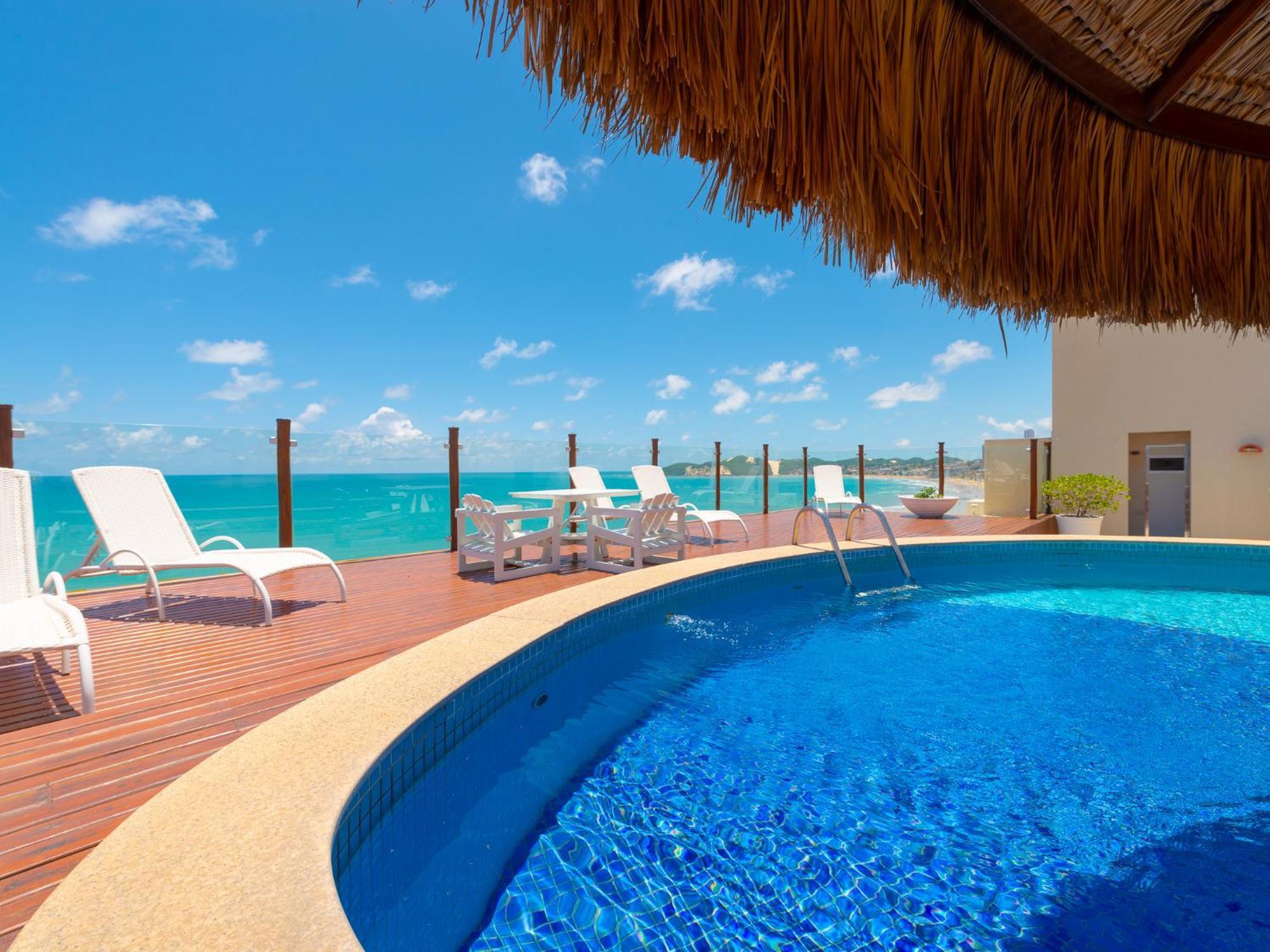 Ocean Palace All Inclusive Premium Natal Eksteriør bilde Rooftop pool at the Grand at Moon Palace
