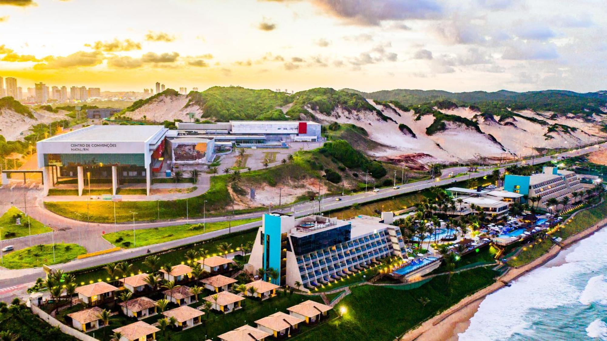 Ocean Palace All Inclusive Premium Natal Eksteriør bilde Aerial view of the complex